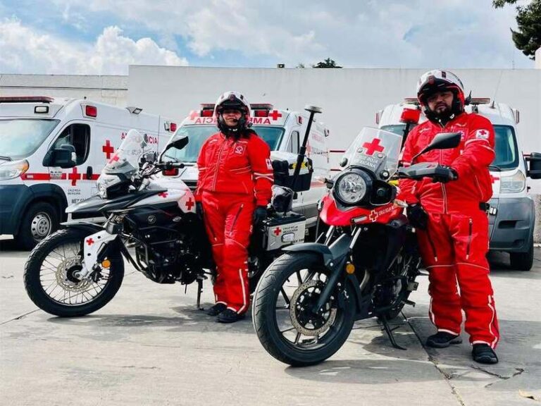 Motocicletas optimizan tiempos de rescate en emergencias urbanas